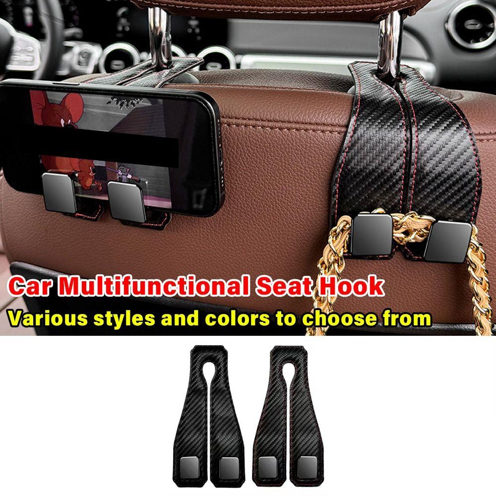 Hidden Car Seat Back Hanger Universal Car Organizer Clips Car Hooks Car Interior Accessories