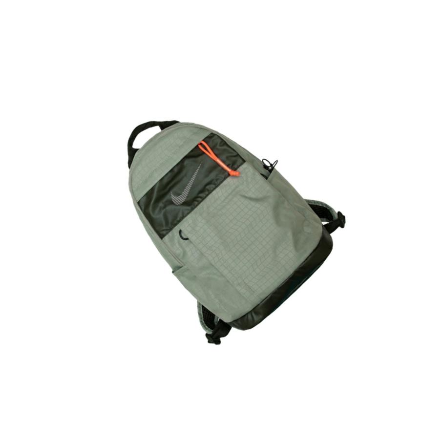 Nike Casual Travel Nylon Backpack Unisex Backpacks Seaweed-Green DC9815-355