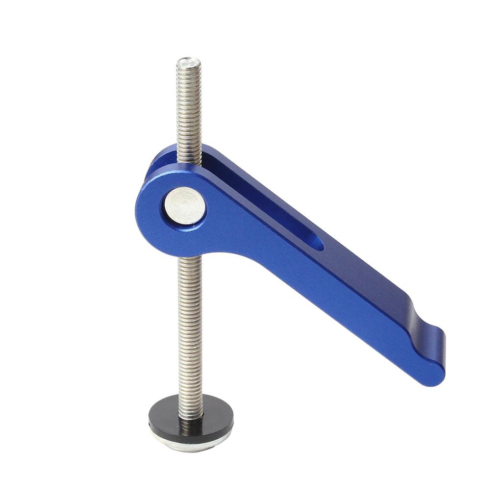 Cam Clamp Quick Acting T-Track Hold Down Clamp Woodworking Clamps with T Bolts Silder for Routers Drill Presses Table Saw