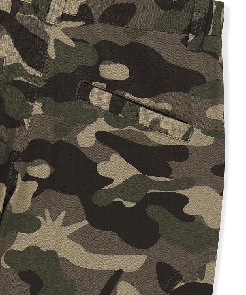 Sseonleobeutueo Herringbone Right Chino Camo