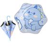 Long Handle Kids' Umbrella with Safe Corners for Ages 3-12, Suitable for School, Kindergarten, Sunny & Rainy Days
