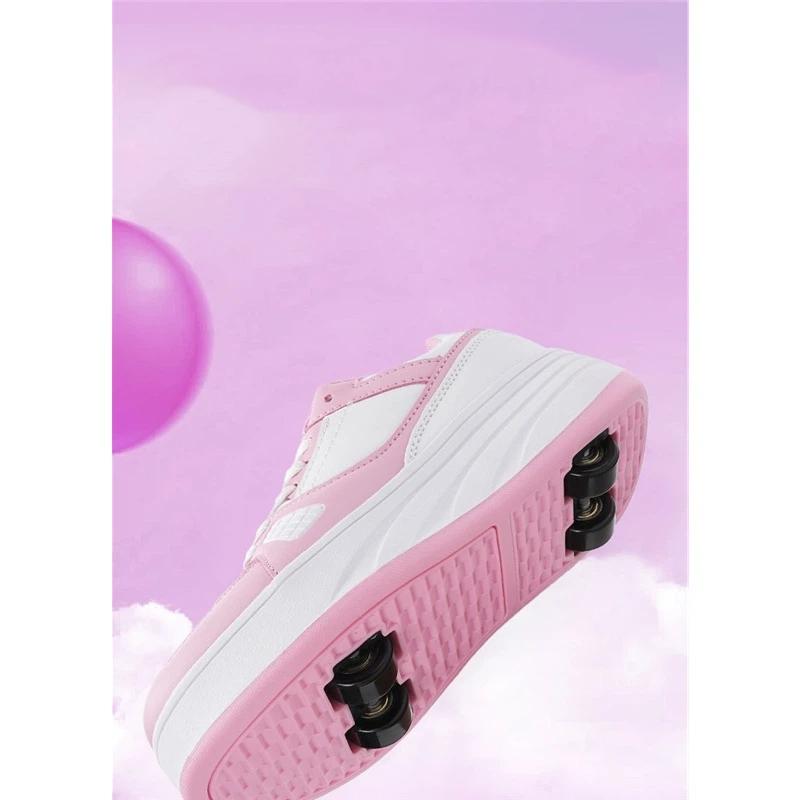 Dětské dvoukolové boty Heelys Skate Tenisky Unisex Zatahovací Kolečkové Boty Pro Kluky Dívky Lehká Venkovní Bruslařská Obuv