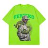 Rapper Feid Ferxxo Tour 2026 Print Tees Unisex Unisex Vintage Hiphop Tshirts Shortsleeved Casual Loose Cotton Tshirts Streetwear