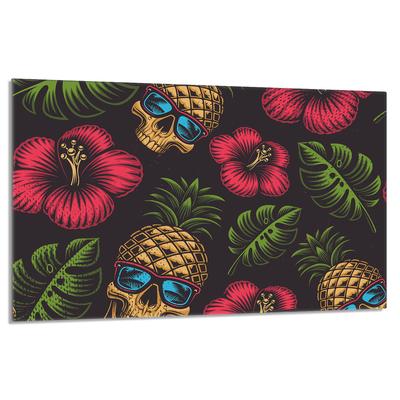 Glass Hob Protector 80x52 Pineapple