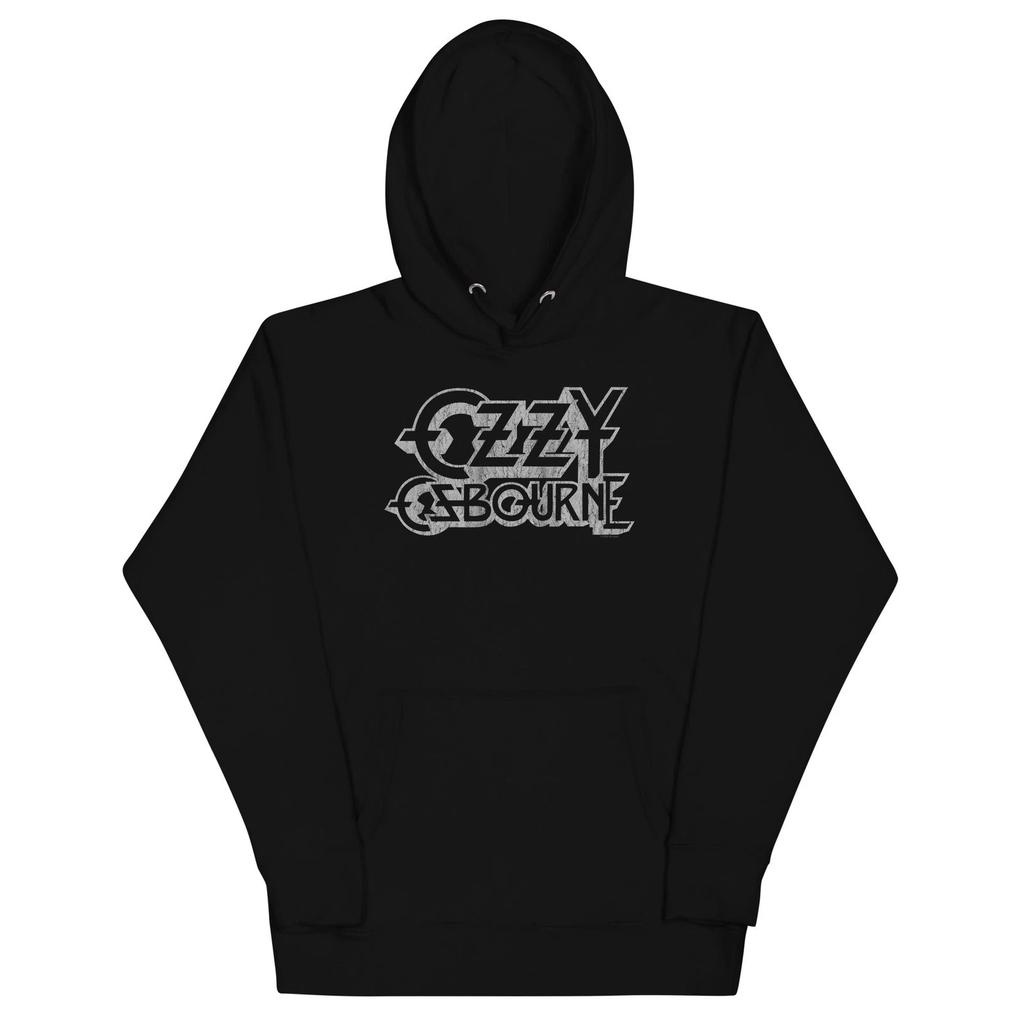 Ozzy Osbourne - Core Logo Hoodie Sweatshirt Black New