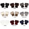 1 Pair Women Winter Knitting Leg Warmers Boot Cover Keep Warm Socks Solid Color Short Socks Boot Warmers Boot Toppers