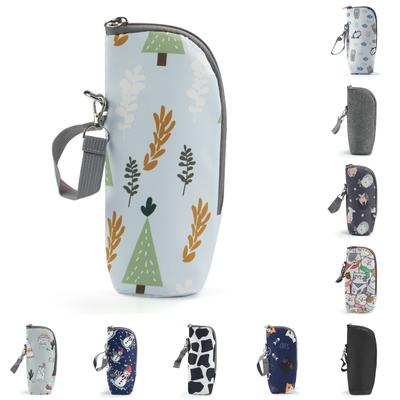 Portable Bottle Bag Insulated Thermal Ice Cooler Warmer Lunch Food Water Milk Picnic Insulation  Bag for Man Women Kids