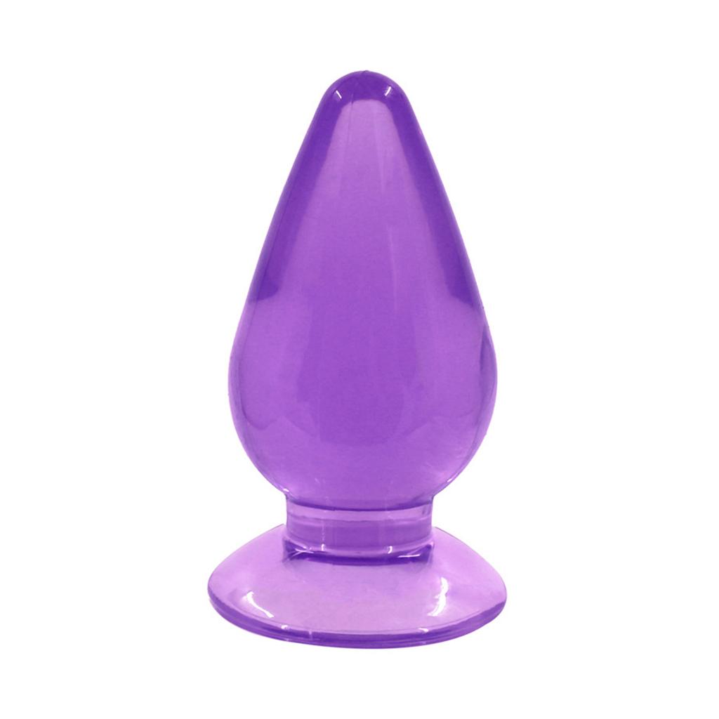Couple Sharing Sex Toys Solid Color Butt Anal Stimulator Massage Expansion Plug Couple Sex Toy