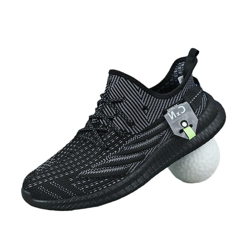 Large Size 46 Coconut Shoes Men's Shoes New Lightweight Shock Absorption Trend Versatile Sports Shoes Casual Running Shoes