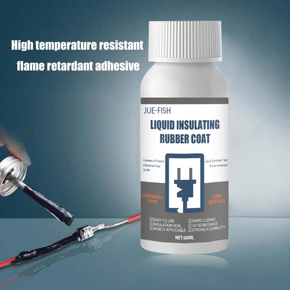 30/50ml Liquid Insulating Rubber Coat Waterproof Super Glue Insulation Sealant Liquid Tape Paste Pegamento Extra Fuerte Sealant