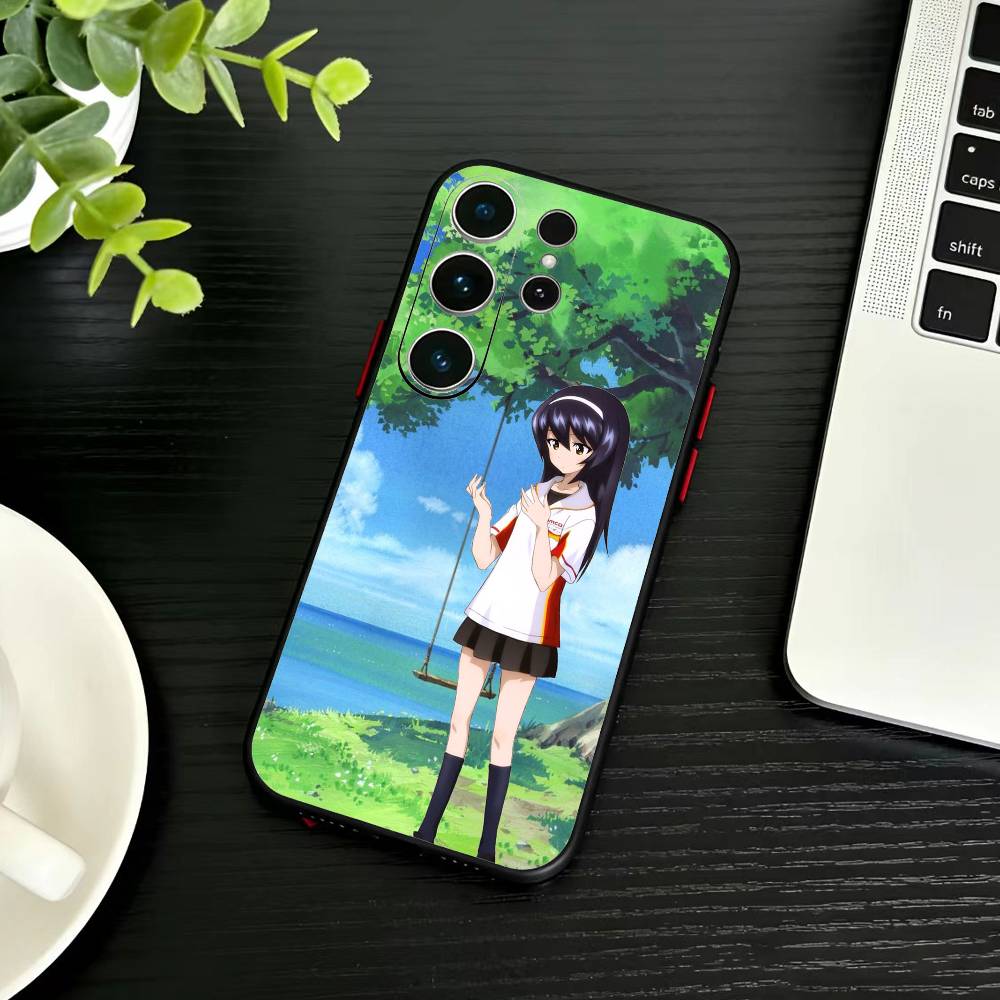 G-GIRLS F-Und P-PANZER Phone Case For Samsung S26,S25,S24,S23,S22,S21,S20,Ultra,Plus,FE Black Soft Cover