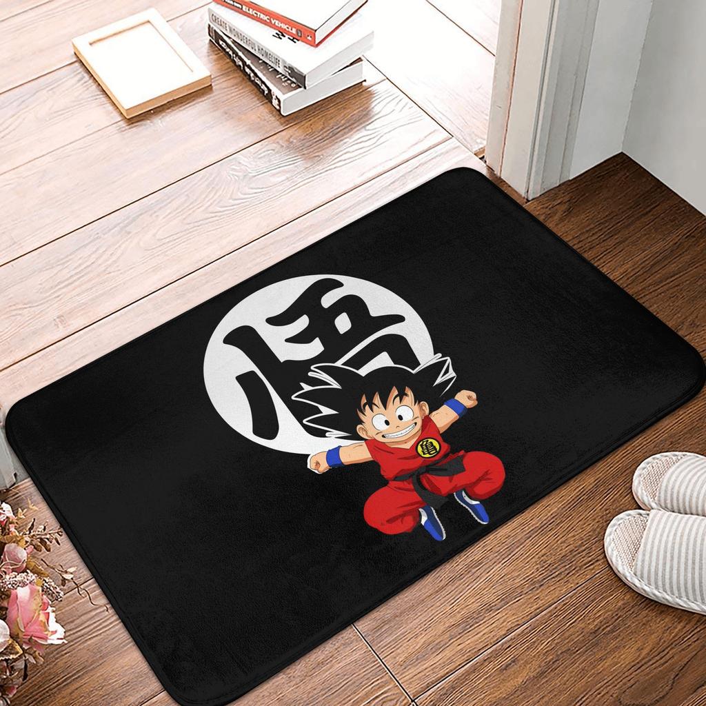 DragonBall Anime Dragon Ball Doormat Non-Slip Entrance Bath Kitchen Door Floor Mat Garage Carpet Rug