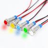 Wasserdichte Kontrollleuchte 12V LED 5er Farbset (Rot/Gelb/Blau/Grün/Weiß) Wasserdicht