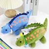 Porte-stylo Dinosaure en Peluche Courte Douce Pour Enfants Animal en Peluche Durable et Mignon