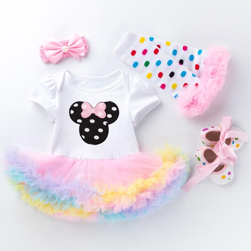 Infant Holiday Romper: Cartoon Letter Bodysuit for Babies