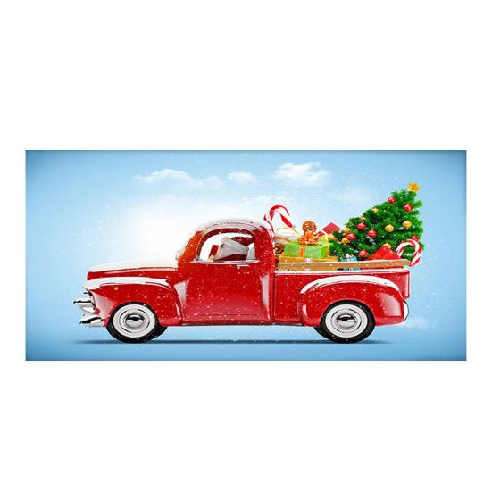 Christmas Garage Door Cover Large Christmas Banner Backdrop Decoration for Indoor Outdoor Garage Door Gate Party Wall Decor