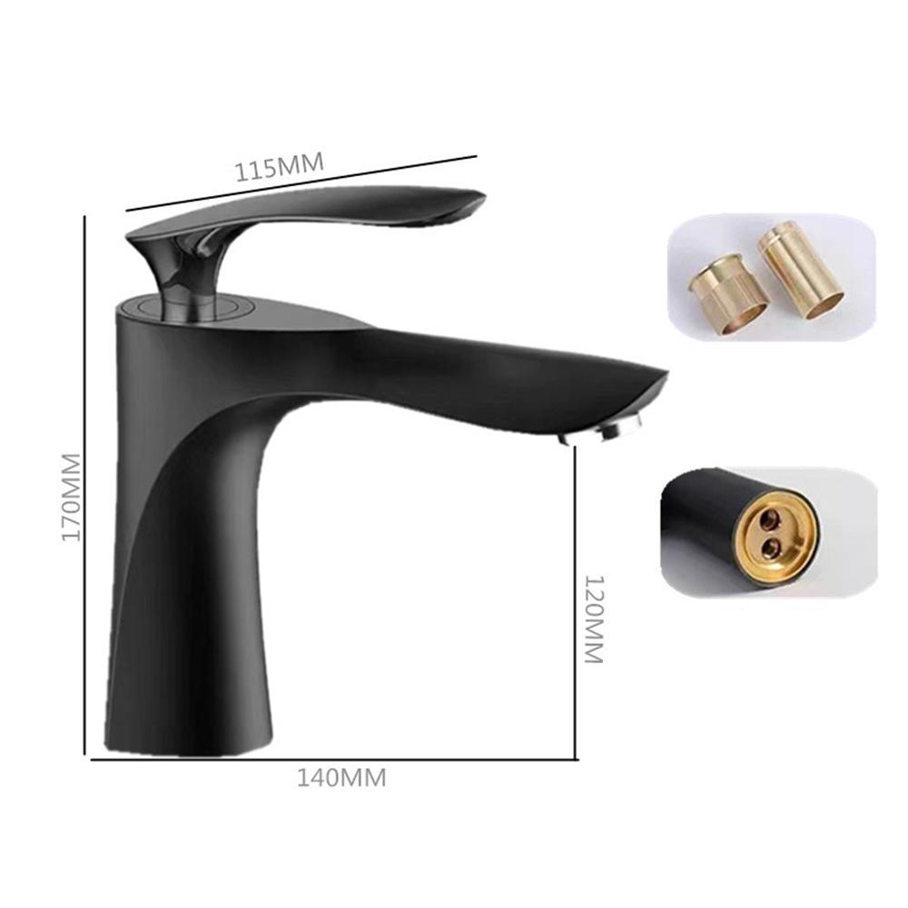 Basin Faucets Waterfall Bathroom Faucet Single Handle Basin Mixer Tap Bath White Faucet Alloy Faucet