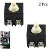 2PCS 100 # Angle grinder switch accessories key switch FA2-6/2W 6-100 switch