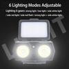 LED Headlamp USB Charging Fishing Cap Clip Induction Light Outdoor Camping Lighting Emergency Work Head Flashlight Cycling Lamp