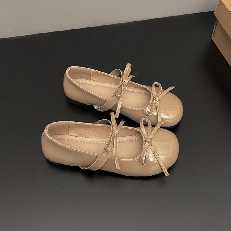 

Мода Мода Универсальная Женская Обувь 2025 Осень Новая Женская Обувь на Плоской Подошве с Бантом Кожаная Обувь Простой Темперамент Женские Туфли Мэри Джейн Zapatos 40 хаки