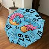 1PC Number 67 Umbrella-8-Rib Reinforced, Automatic Open, Lightweight & Durable, Fashion Accessory for Outdoor, J0337