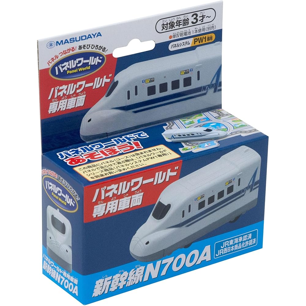 

Masudaya Corporation Panel World N700A Shinkansen Model Train Set with Detailed Design and Realistic Features