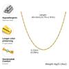 Dainty Green Rice Bead Necklace for Women,18K Gold Plated Stainless Steel Necklaces,Trendy Jewelry Gifts