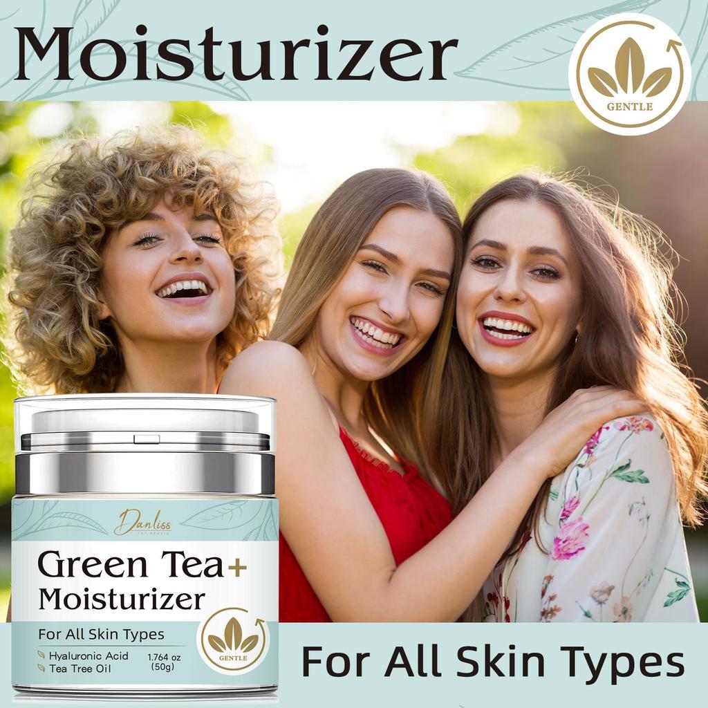Green Tea Moisturizer-Replenishes , Moisture , Soothes and Refreshes the Facial Skin-for All Skin Types
