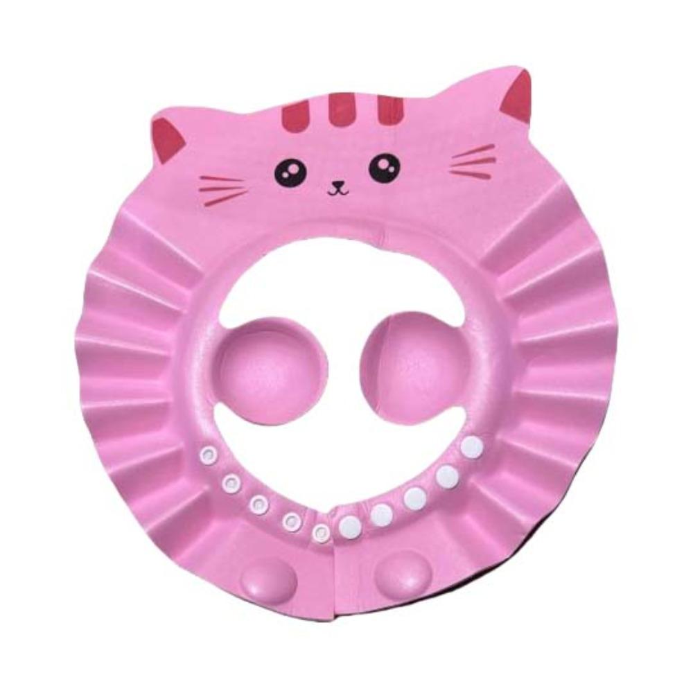 Adjustable Children Ear Protection Prevent Water Into Ear Infant Baby Shower Cap Kids Bath Hat Shampoo Cap Hair Wash Shield Hat