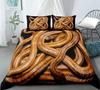3D Printed Snake Style Bedding Set Duvet Cover Bedroom Comforter Covers Single Twin King Size Quilt Cover Home Textile