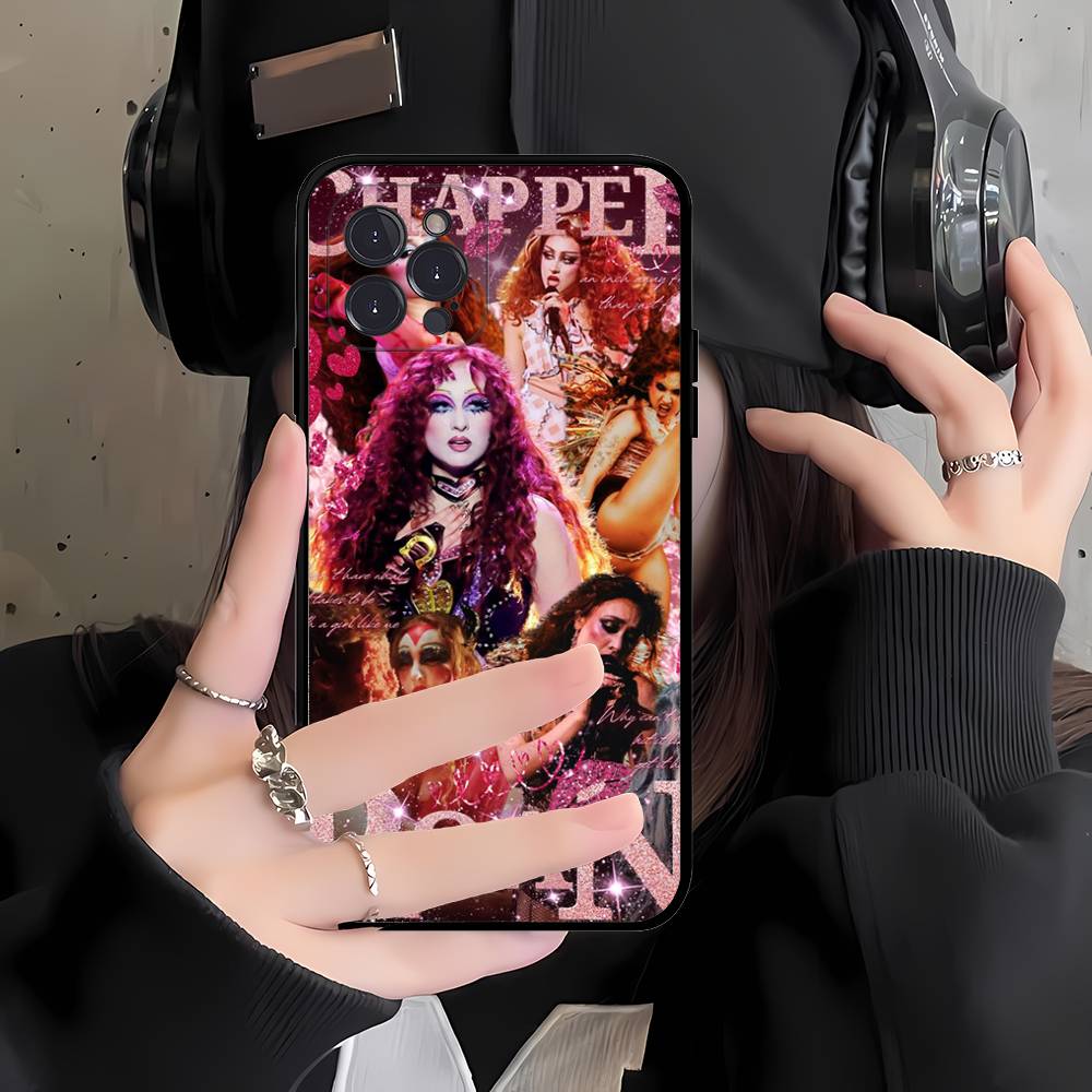 Popular Singer C-Chappell R-Roan Phone Case For IPhone 17 Air 16 15 14 Plus 13 12 Mini 11 Pro Max Black Cover