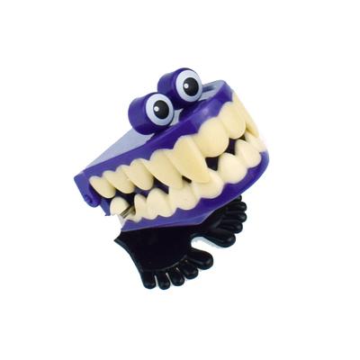 Jumping Tooth Wind ,up Toy Ornament