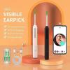 Wireless Smart Visual WiFi Ear Cleaner Otoscope Ear Picker with LED Light Ear Wax Removal Tool Camera Ear Endoscope Ear Wax Remover for Android IOS