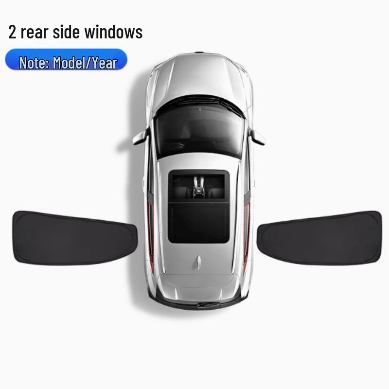 BYD Fangchengbao Bao7 Full Car Sunshade: Privacy, Cooling, Heat Insulation, and Full Blackout for Parking & Camping