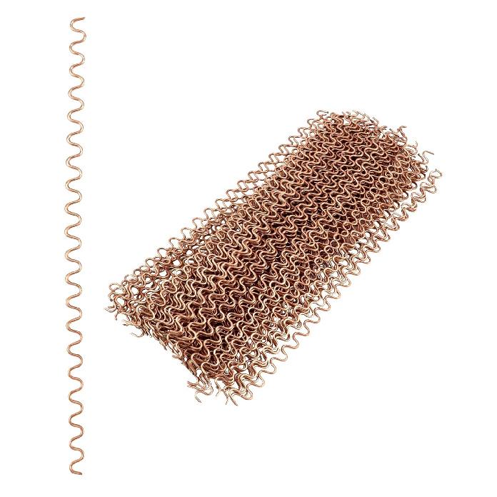 QWORK Dent Repair Equipment Pull Wire, 50 Pieces 320Mm Spot Welding Panel Pulling Wiggle Wires, 2Mm Diameter Car Repair Dent Pulling Wires