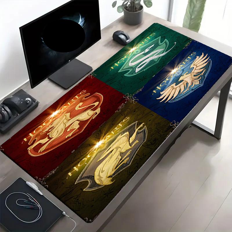 Fantasy Film Print Mouse Pad, Anti‑Slip Desktop Keyboard Mat, for PC Laptop Gaming Working Daily Use, Cool Festival Surprise Gift
