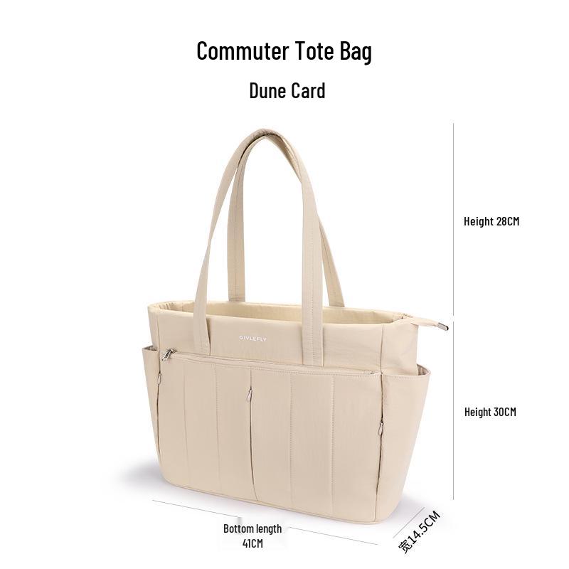 2026 Women's Urban Commute Tote: Large Capacity, Simple, Versatile Japanese-Korean Style Shoulder Bag
