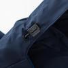 Navigare Men's Removable Hood Subtle Plaid Jacket