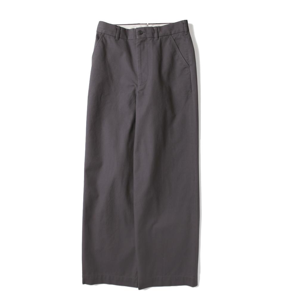 THOMASMORE Twill Washed Pants - Grape Grey