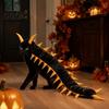 Unique Pet Party Clothing Centipede-Look Cat Costume, Halloween Outfit, Stuffed Plush Segmented Body with Funny Costumes Adjustable Straps,