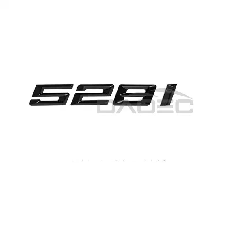 Insignia Emblema Calcomanía Pegatina Letras 3D ABS para Maletero de Coche Para BMW Serie 5 520i 525i 528i 530i 535i 540i E39 E60 E61 F10 F11 G30 tv2