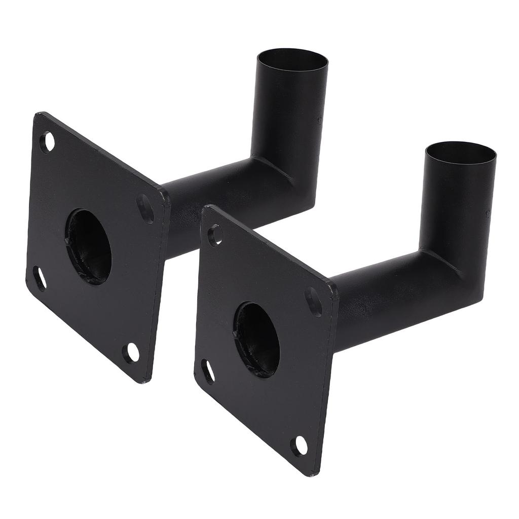 2Pcs 90 Degree Wall Mount Bracket Alloy Steel L Shaped Bracket for Outdoor Flood Lights