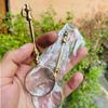2 Magnifying Glass Vintage Magnifier With Key Chain Gifts Pair Set Handmade Magnifier Glass