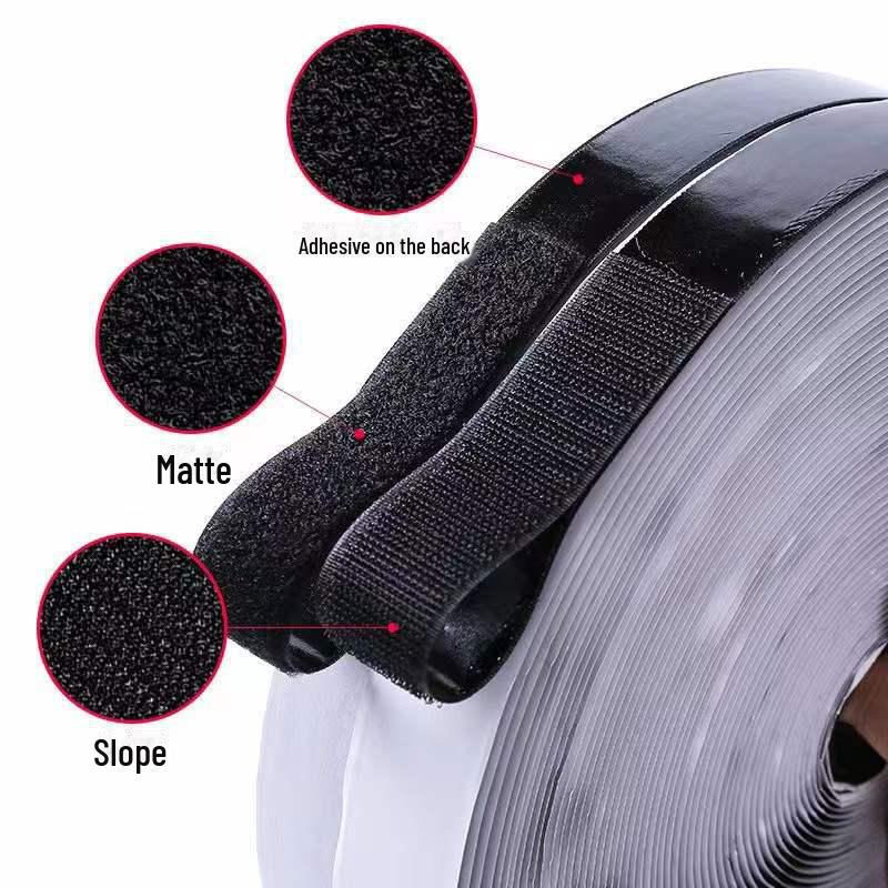 Nylon Self-Adhesive Velcro Tape for Anti-Mosquito Door Screens
