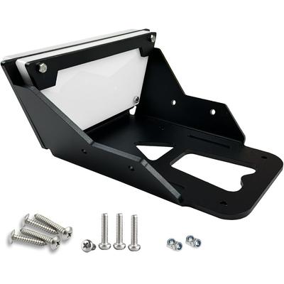 Aluminium Transom Trolling Motor Mount for Kayaks, 5mm Thickness Transom Mount, Kayak Trolling Motor Mount with Locking Lip, Trolling Motor Bracket