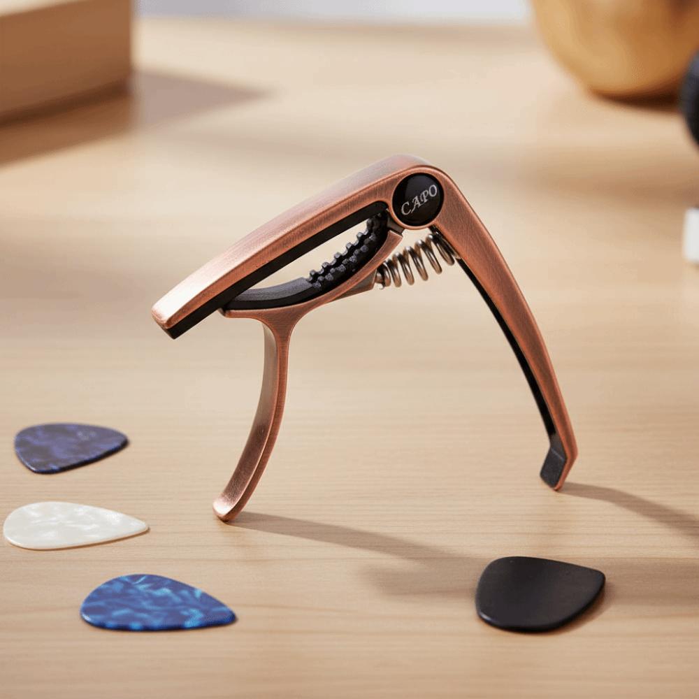 High Quality Guitar Capo Multi-functional Tuning Clamp Guitar Tuner Electric Guitar