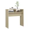 Vidaxl Konsolentisch, Farbe Sonoma-Eiche, 78X30X80 Cm