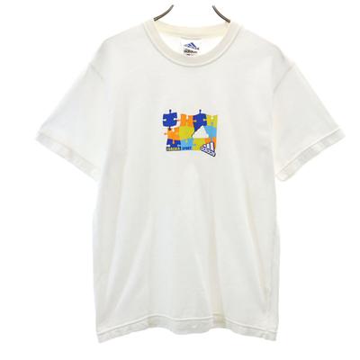 Adidas Short Sleeve T-shirt 160 White Kid's Used