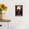 Vintage Moon Child Metal Tin Sign Retro Wall Art Decor for Home Bar Cafe Garage