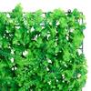 Artificial Fern Leaf Privacy Screen 24 Pcs Green 40 X 60 Cm